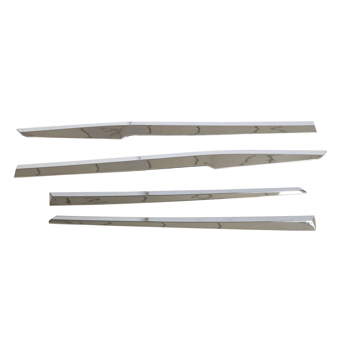 For Toyota Highlander 2020-2025 Chrome Body Door Side Molding Trim Cover Strip