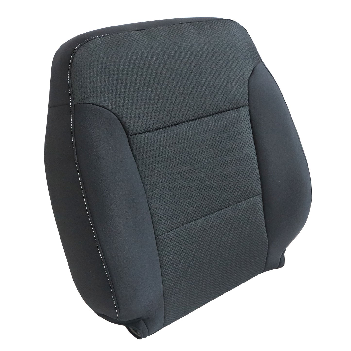 For 2014-2019 Chevy Silverado Suburban Tahoe Driver Top Cloth Seat Cover Black
