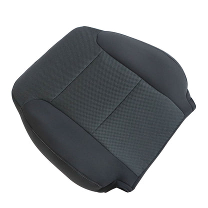 For 2014-2019 Chevy Silverado Suburban Tahoe Driver Top Cloth Seat Cover Black