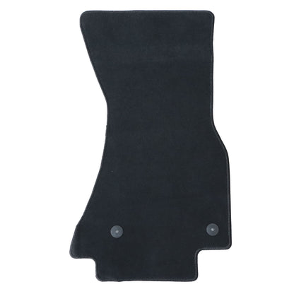 Fits 2019-2025 Audi A6 S6 Velour Floor Mats Carpet 2 Rows Replacement Full Set
