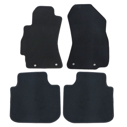 Front+Rear Floor Mats Carpet Fits 2015 2016 2017 2018 2019 Subaru Legacy Velour
