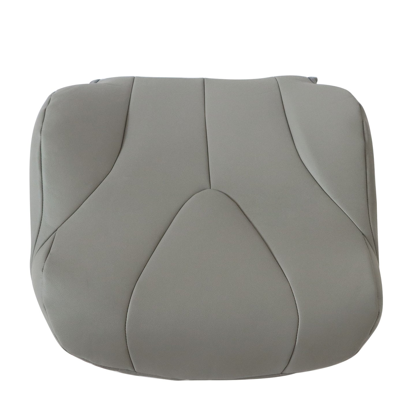 Fit For 2007-2011 Toyota Camry Hybrid Driver Side Top Leather Seat Cover Gray US