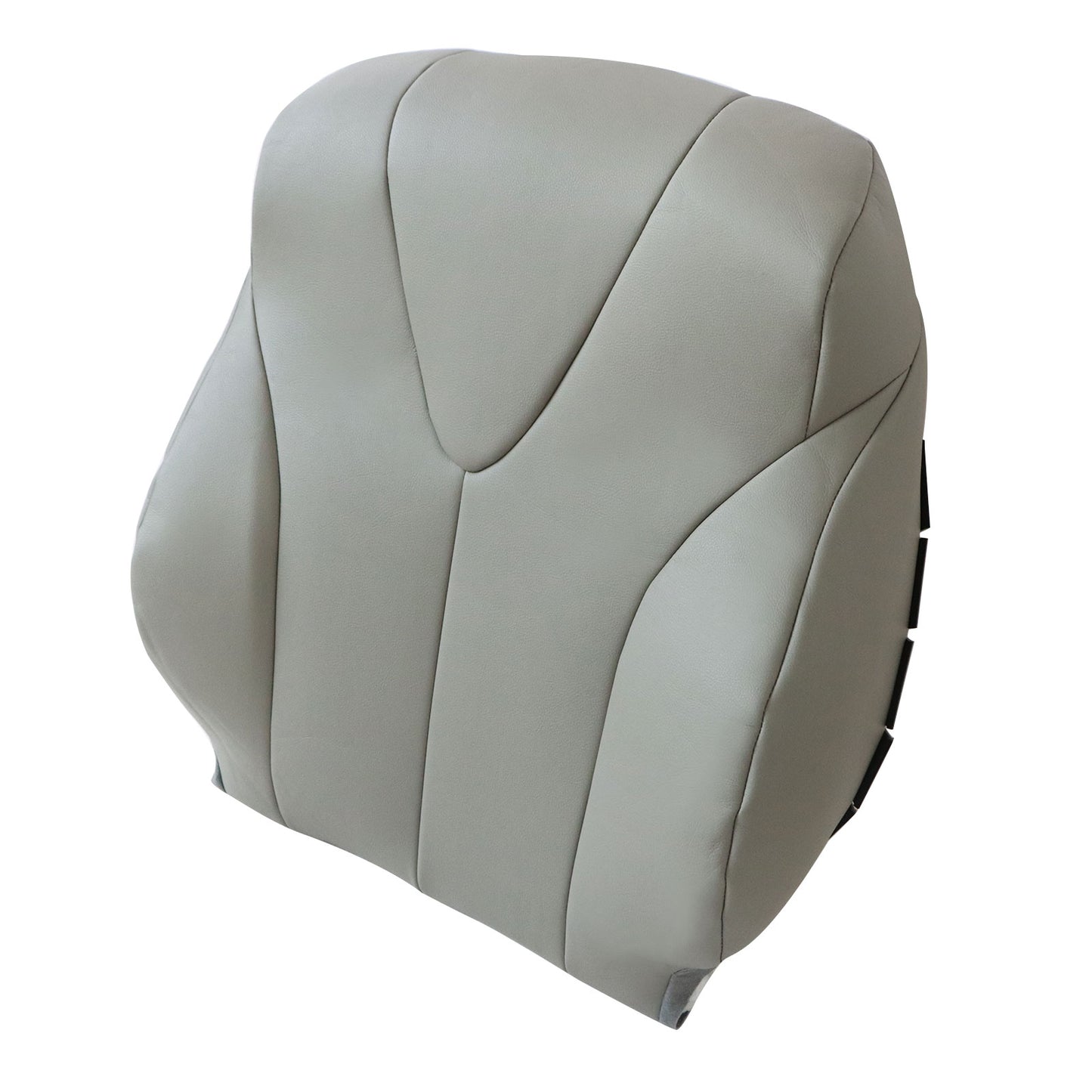 Fit For 2007-2011 Toyota Camry Hybrid Driver Side Top Leather Seat Cover Gray US