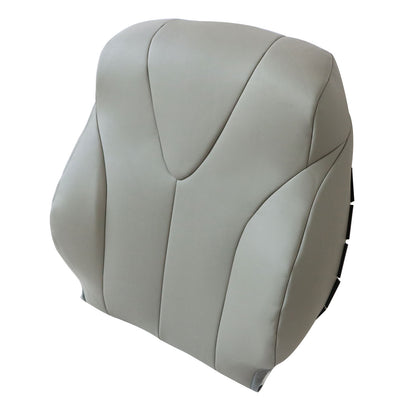 Fit For 2007-2011 Toyota Camry Hybrid Driver Side Top Leather Seat Cover Gray US