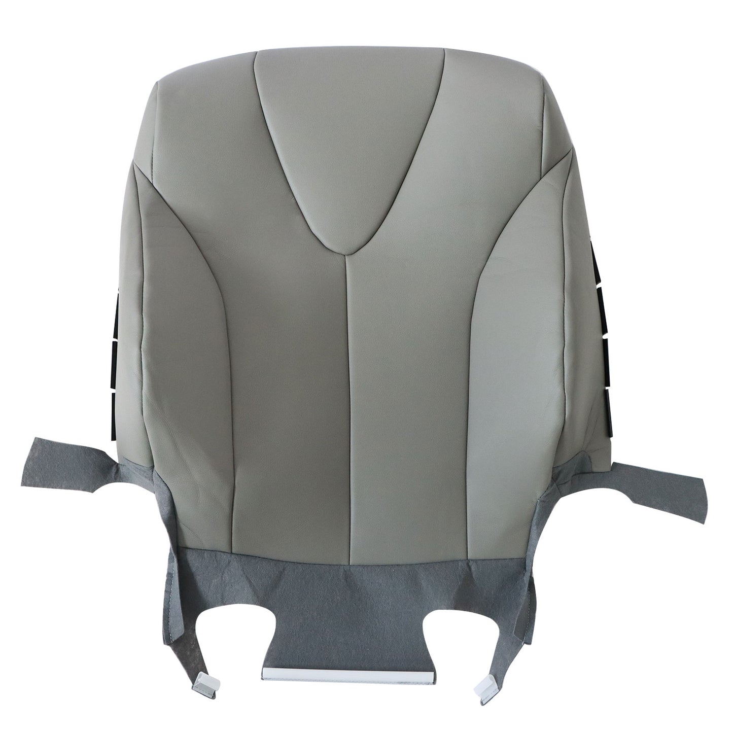 Fit For 2007-2011 Toyota Camry Hybrid Driver Side Top Leather Seat Cover Gray US