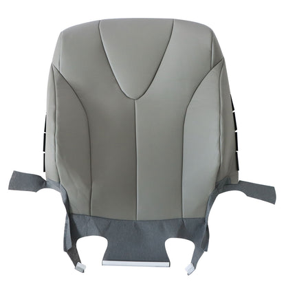 Fit For 2007-2011 Toyota Camry Hybrid Driver Side Top Leather Seat Cover Gray US