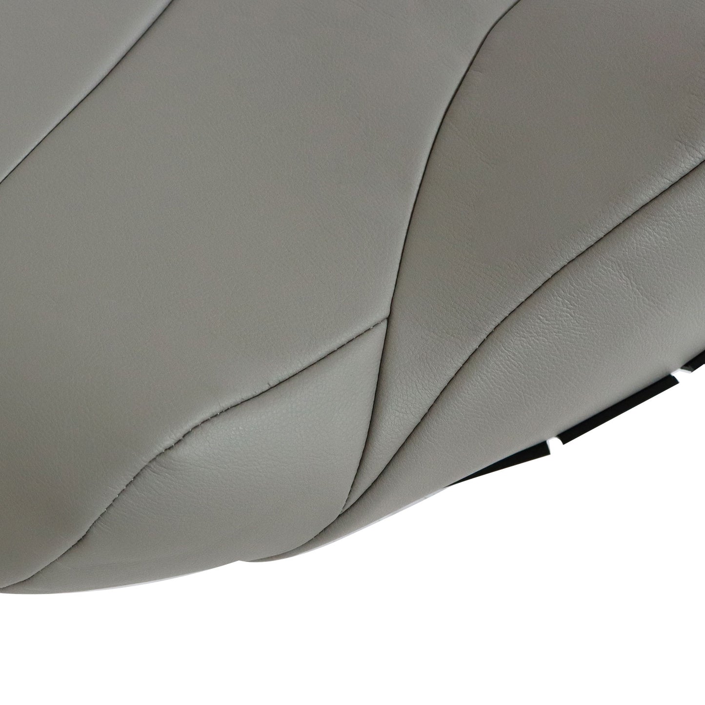Passenger Lean Back Leather Seat Cover Gray 2007-2011 Fit For Toyota Camry SE LE