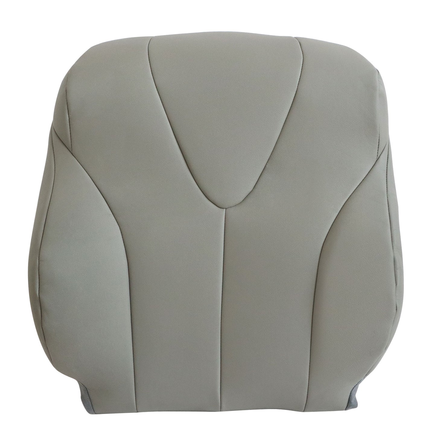 Passenger Lean Back Leather Seat Cover Gray 2007-2011 Fit For Toyota Camry SE LE