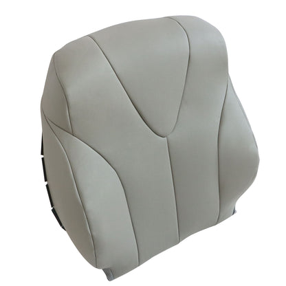 Passenger Lean Back Leather Seat Cover Gray 2007-2011 Fit For Toyota Camry SE LE