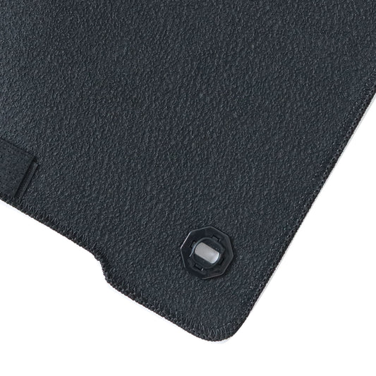 For 2014-2019?Toyota?Highlander Front & Rear Velour Floor Mats Carpet Black 3PCS