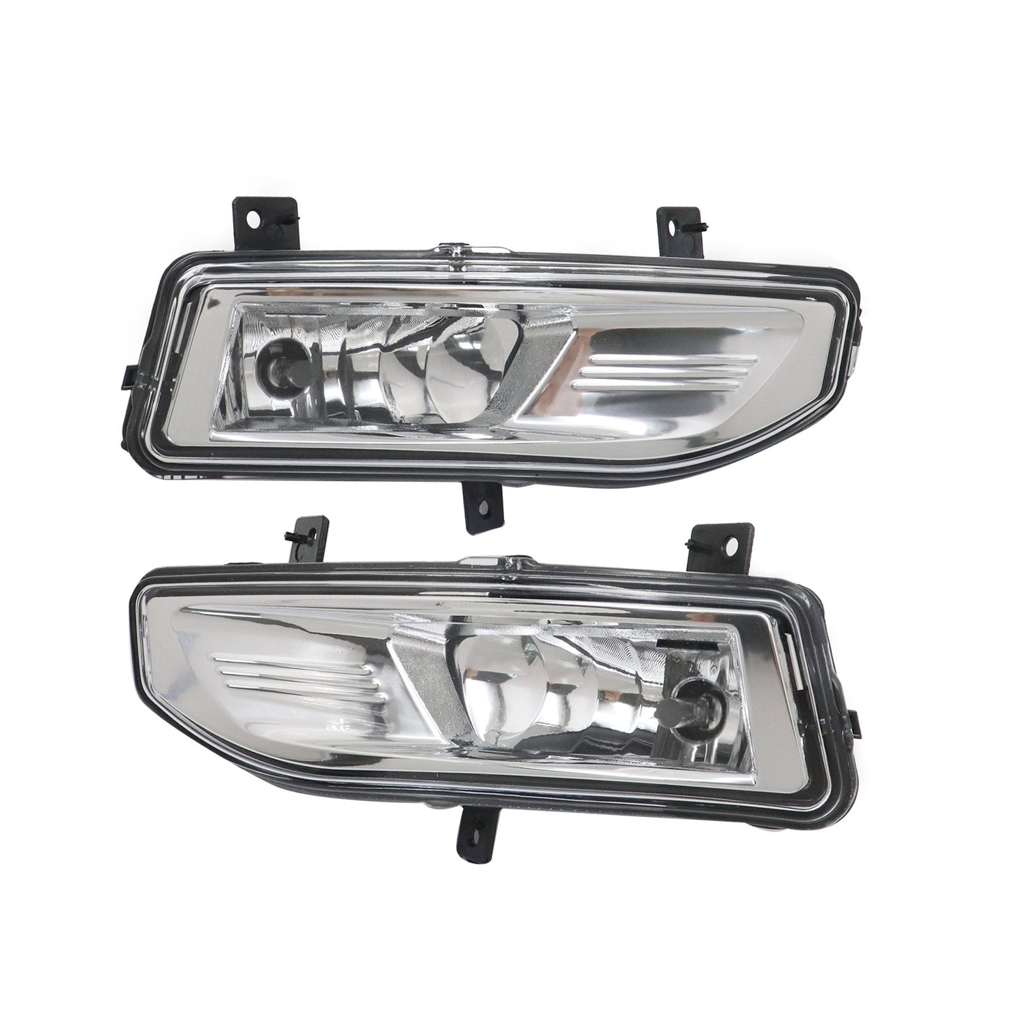 Pair For 2023 24 Nissan Versa Halogen Fog Light w/ Bezel Harness & Switch