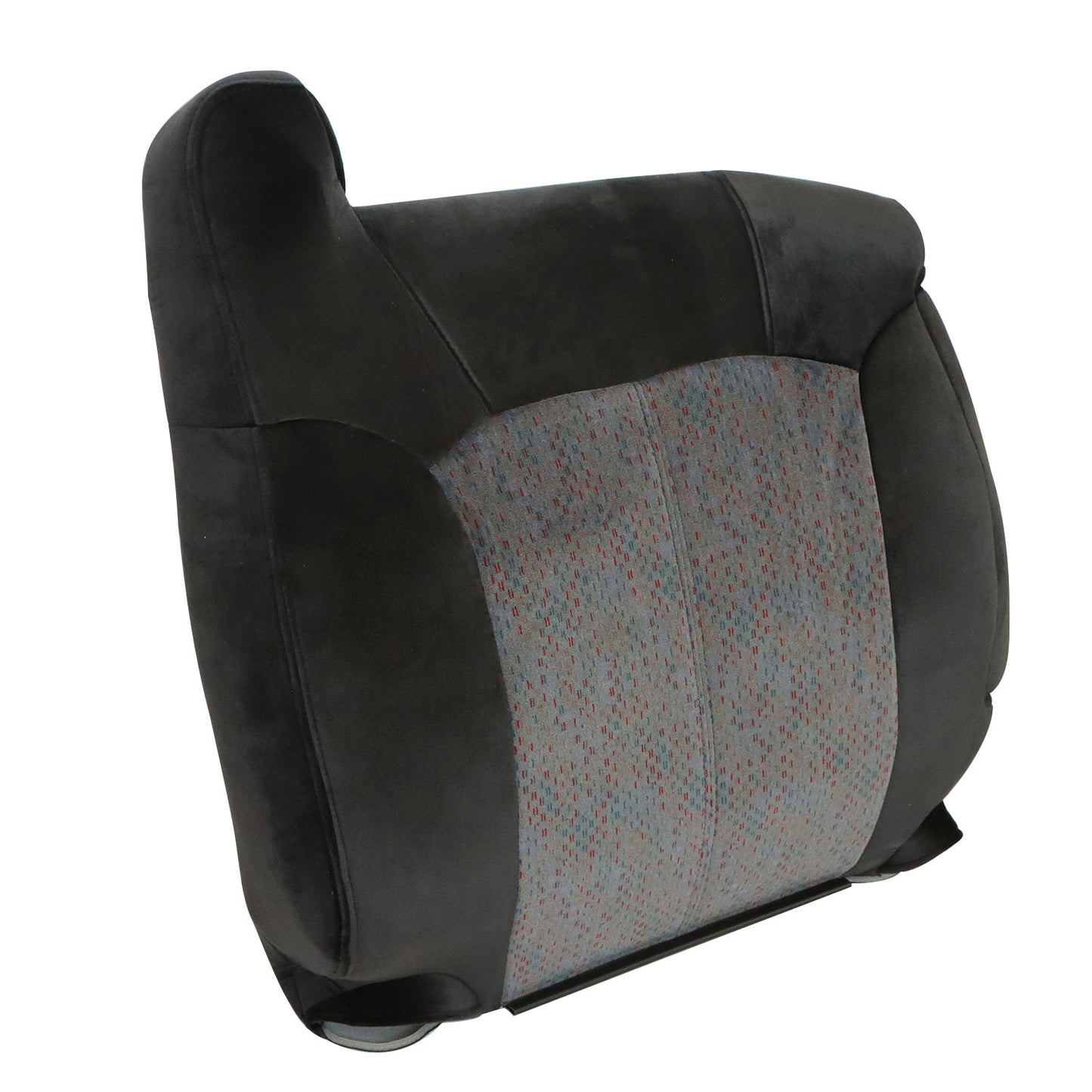 Replacement For 1999-02 Chevy Silverado Passenger Top Cloth Seat Cover Dark Gray