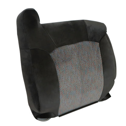 Replacement For 1999-02 Chevy Silverado Passenger Top Cloth Seat Cover Dark Gray