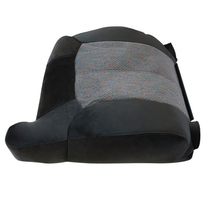 Replacement For 1999-02 Chevy Silverado Passenger Top Cloth Seat Cover Dark Gray