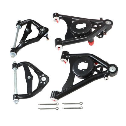 For Chevrolet Malibu 1978-1983 Tubular Control Arms, Upper and Lower Kit