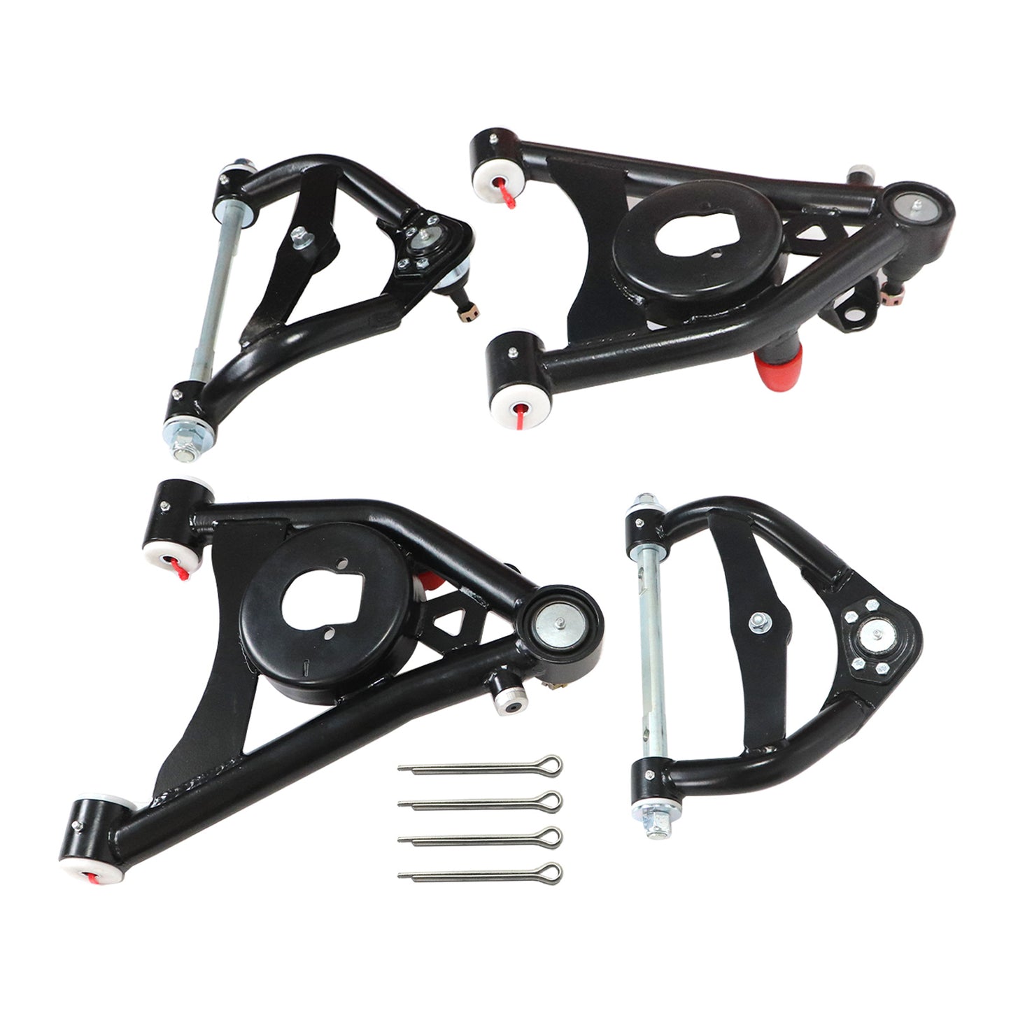 For Chevrolet Malibu 1978-1983 Tubular Control Arms, Upper and Lower Kit