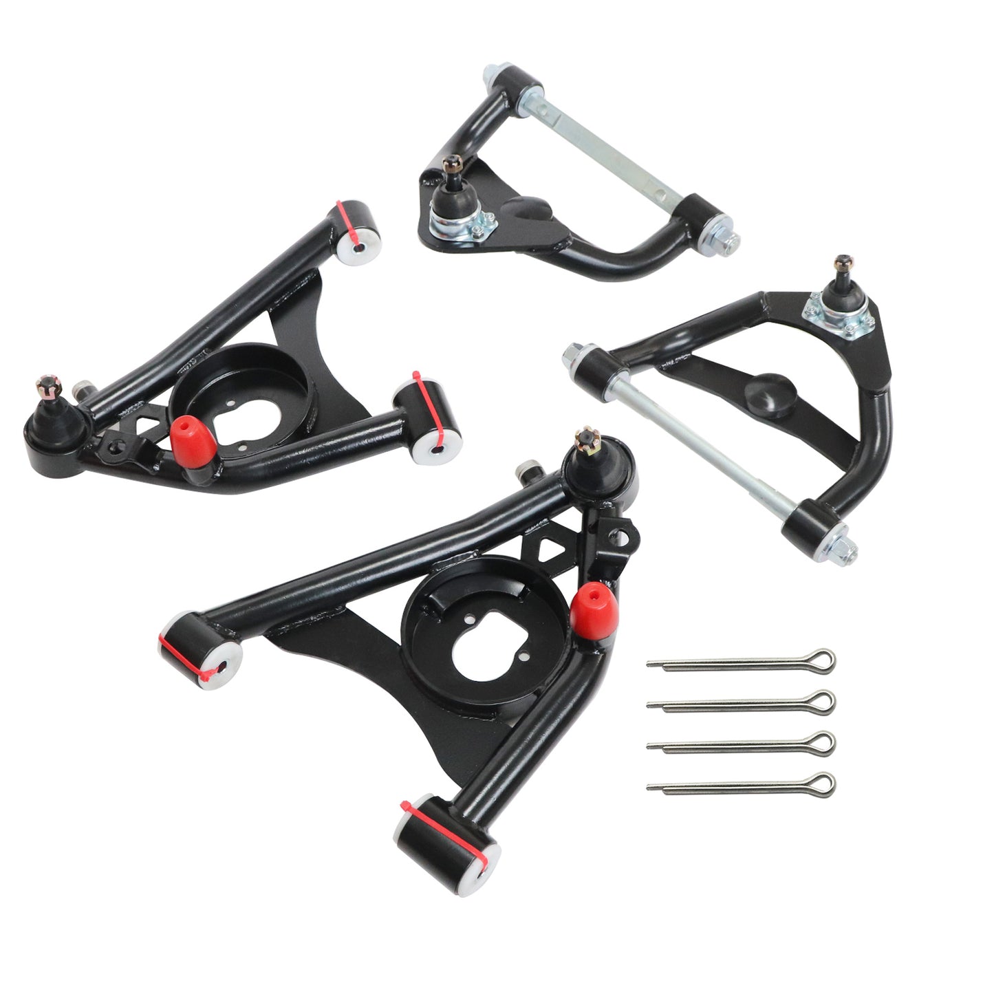 For Chevrolet Malibu 1978-1983 Tubular Control Arms, Upper and Lower Kit