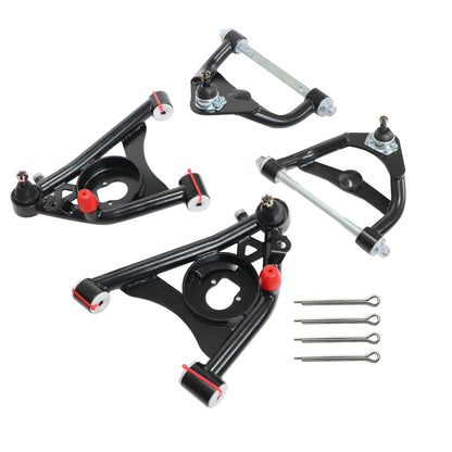 For Chevrolet Malibu 1978-1983 Tubular Control Arms, Upper and Lower Kit