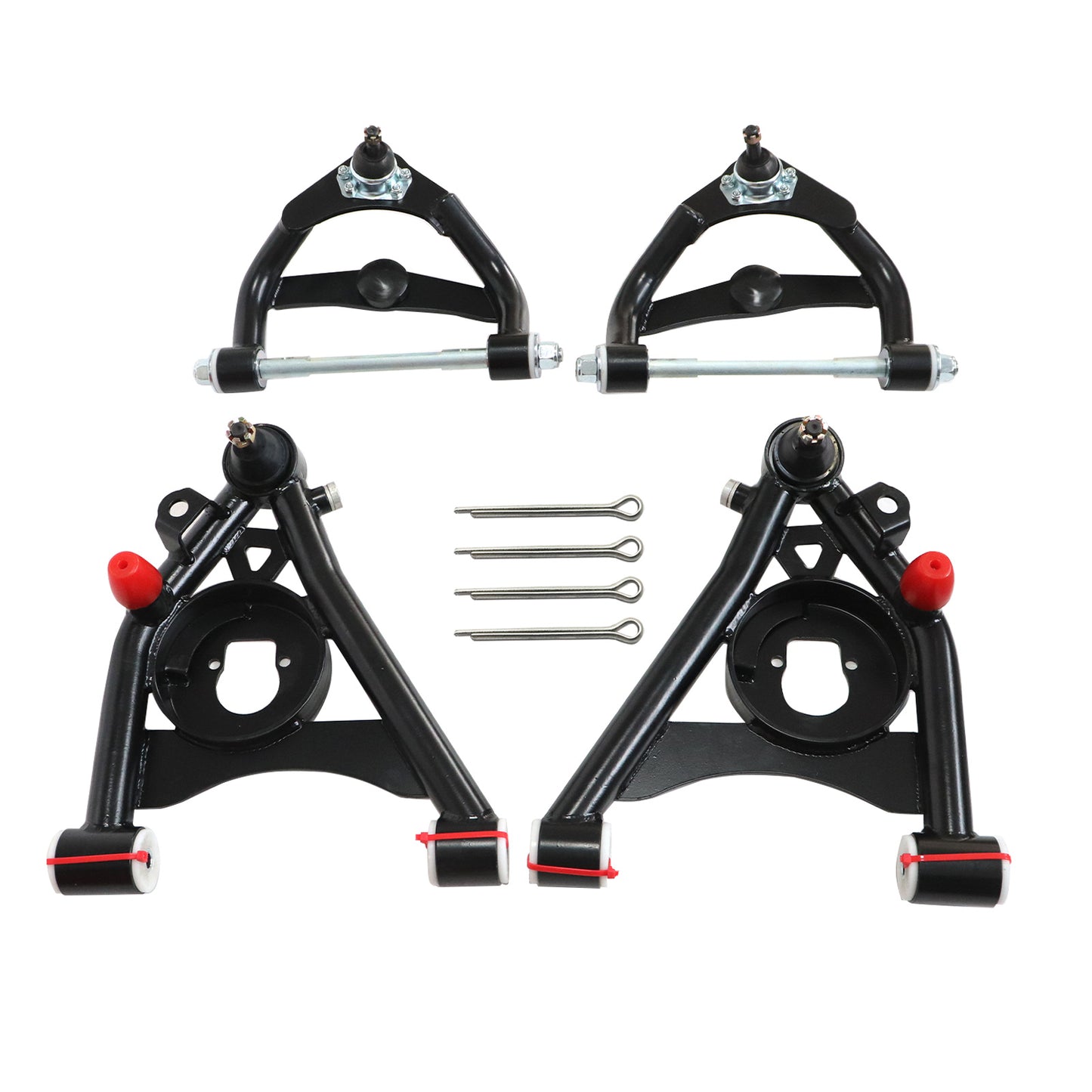 For Chevrolet Malibu 1978-1983 Tubular Control Arms, Upper and Lower Kit