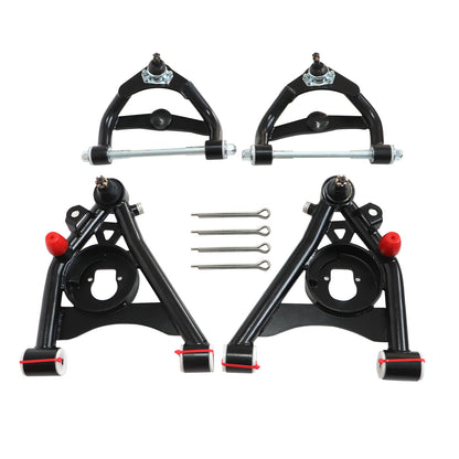 For Chevrolet Malibu 1978-1983 Tubular Control Arms, Upper and Lower Kit