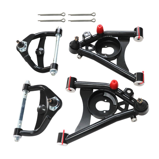 For Chevrolet Malibu 1978-1983 Tubular Control Arms, Upper and Lower Kit