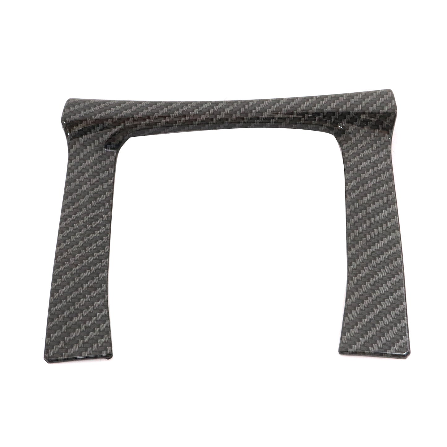 2x Console Gear Shift Frame Cover For Honda Civic MT 2016-2021 ABS Carbon Fiber