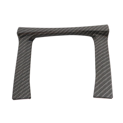 2x Console Gear Shift Frame Cover For Honda Civic MT 2016-2021 ABS Carbon Fiber