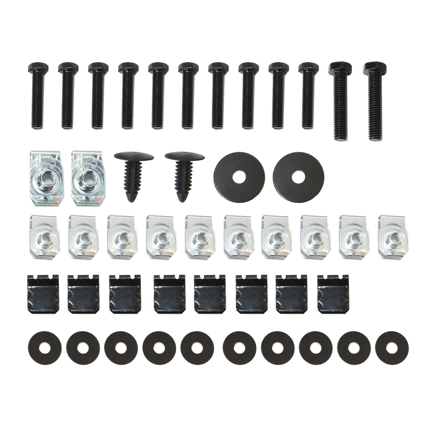 4X Black Splash Guards Mud Flaps W/ Hardware For Ford F-150 F150 2021-2023 2024