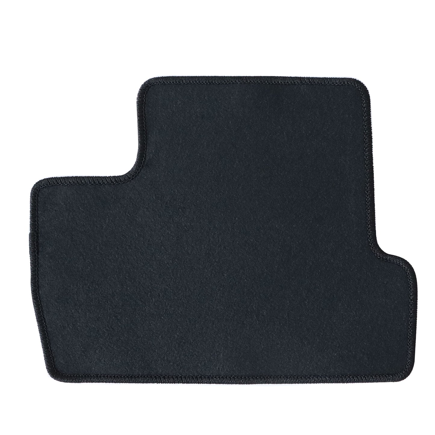 Velour Floor Mats Carpet Front & 2nd Row Replacement For 2010-2013 Mazda 3 Black