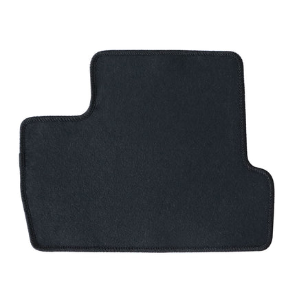 Velour Floor Mats Carpet Front & 2nd Row Replacement For 2010-2013 Mazda 3 Black