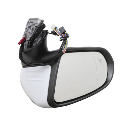 For MERCEDES C CLASS 2017-21 Left Driver Side Mirror Blind Spot Heated Side View
