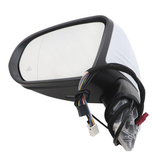 For MERCEDES C CLASS 2017-21 Left Driver Side Mirror Blind Spot Heated Side View