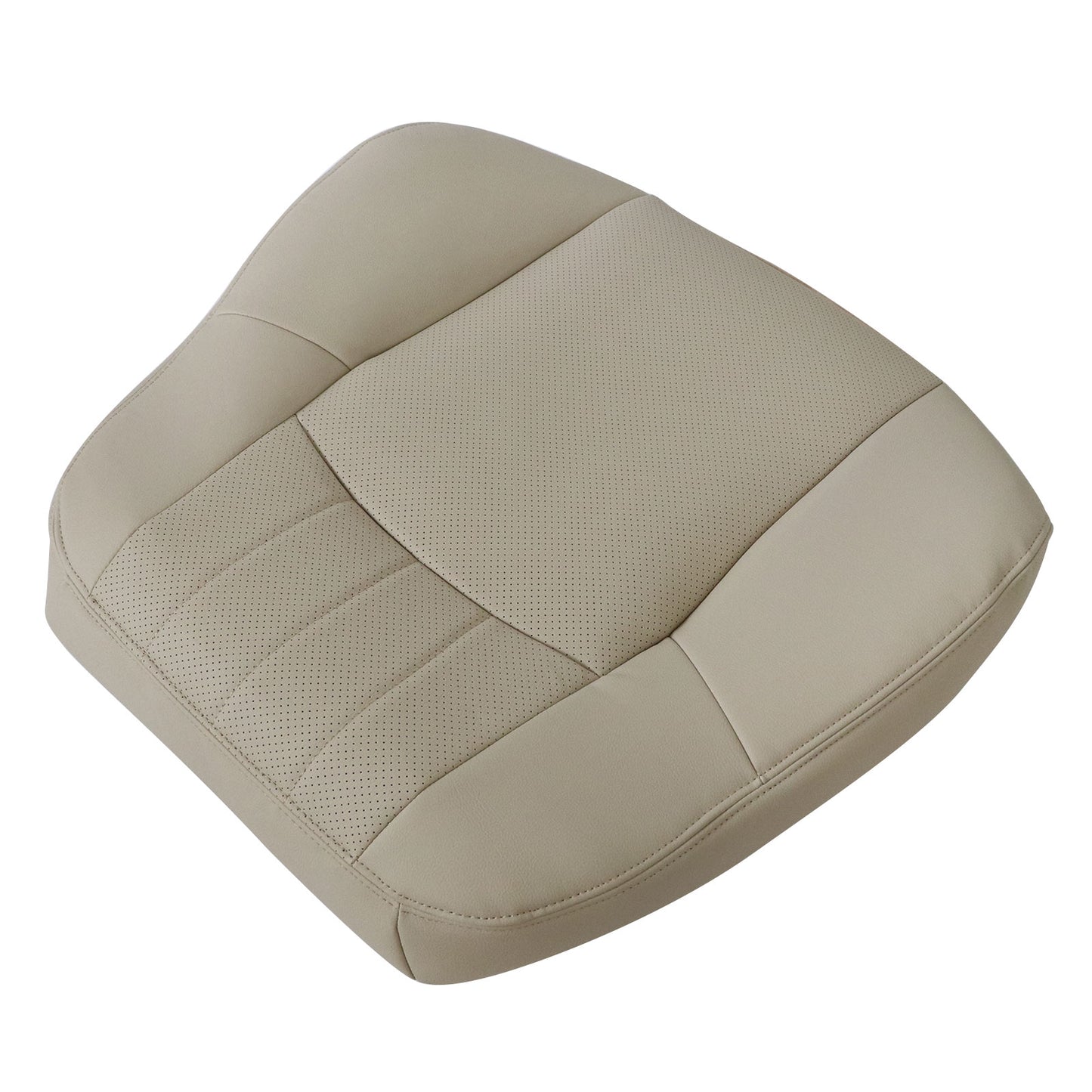 Fits 2006 2007 Mercedes Benz C280 Passenger Side Top Perf Leather Seat Cover Tan