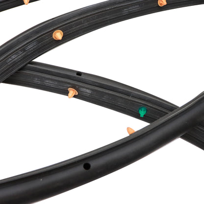 For 2013-2020 Ford Fusion Sedan Front Driver Door Weatherstrip Seal with Clips
