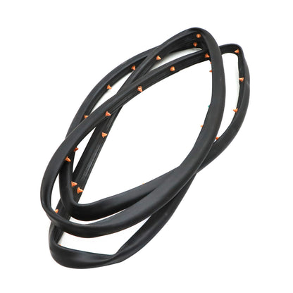 For 2013-2020 Ford Fusion Sedan Front Driver Door Weatherstrip Seal with Clips