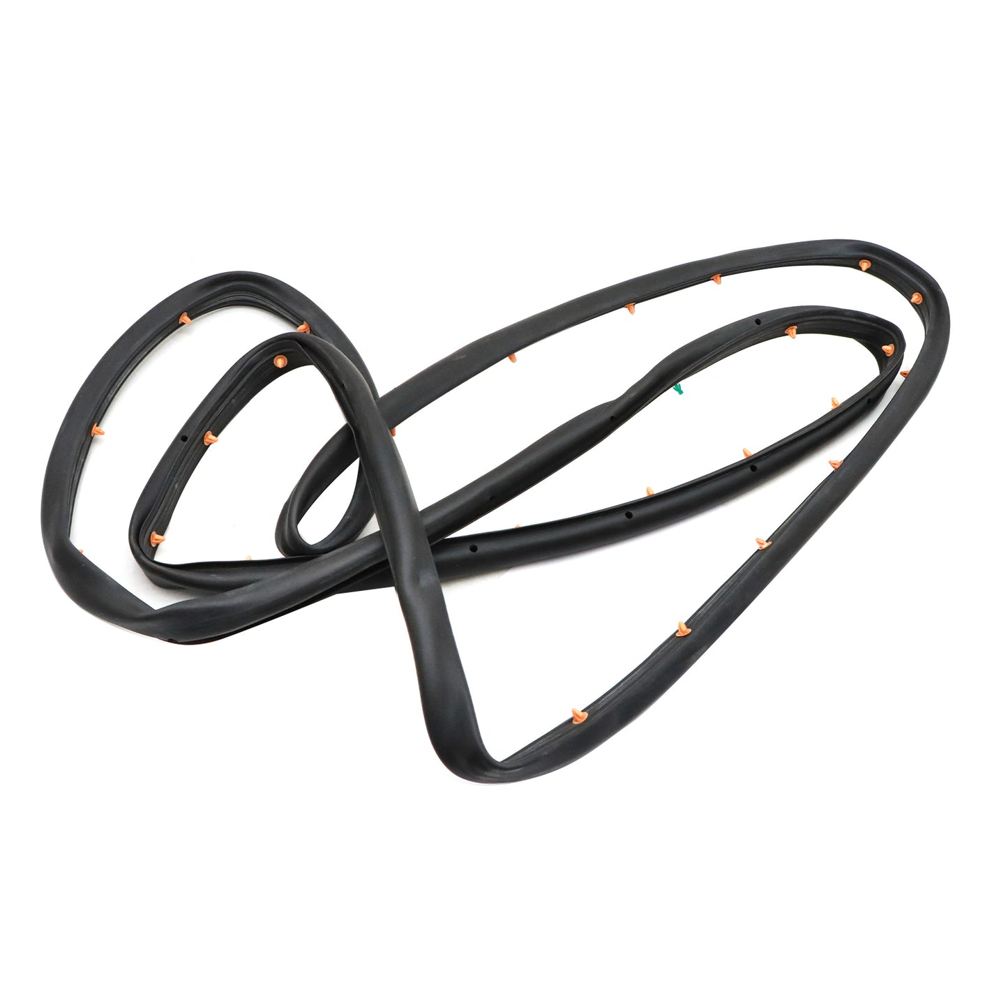 For 2013-2020 Ford Fusion Sedan Front Driver Door Weatherstrip Seal with Clips