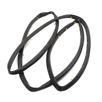 For 2013-2020 Ford Fusion Sedan Front Driver Door Weatherstrip Seal with Clips