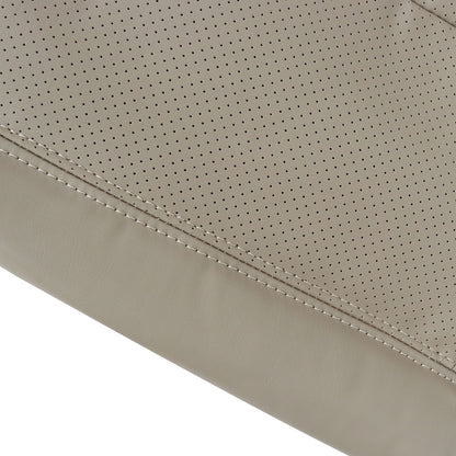 For 2002-2007 Ford F250 F350 XLT PERF Rear Bench Bottom Leather Seat Cover Tan