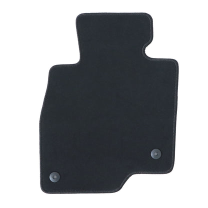 1st & 2nd Row Floor Mats Carpet For 2016 2017 2018 Mazda 3 Velour All Weather