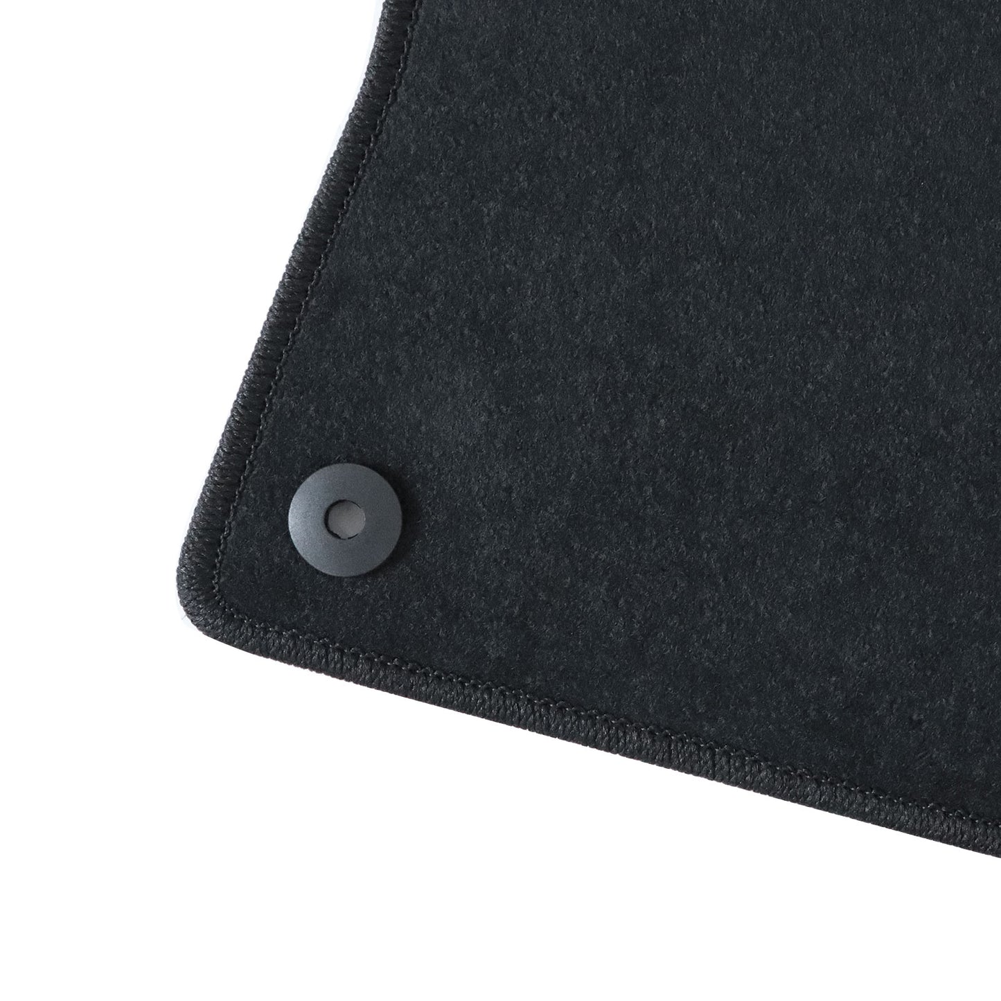 2019-2025 Fits Mazda 3 4-Door Front & Rear Floor Mats Carpet Rugs Velour Black