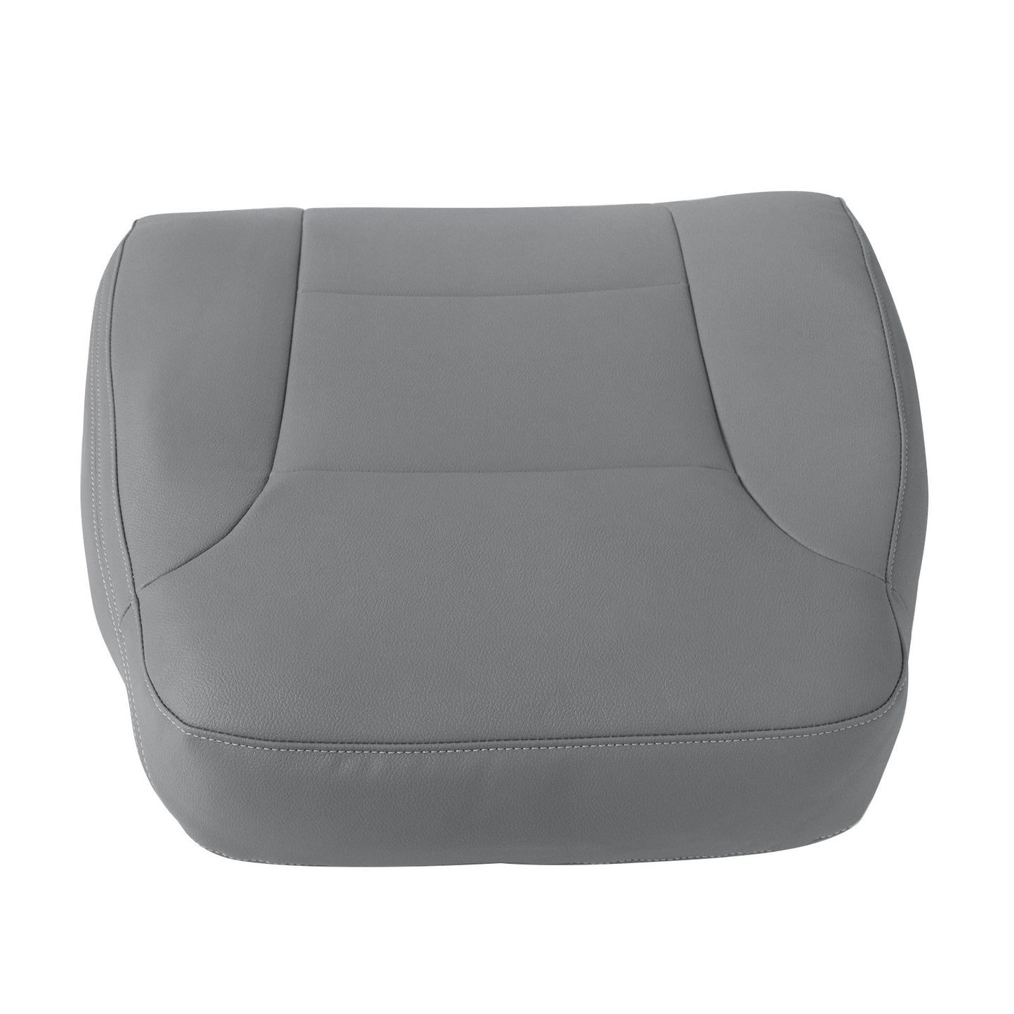 For 2014-2019 Chevy Silverado 1500 2500HD Driver Top Leather Seat Cover Gray US