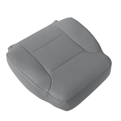 For 2014-2019 Chevy Silverado 1500 2500HD Driver Top Leather Seat Cover Gray US