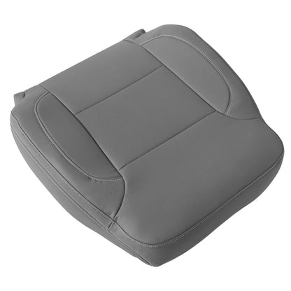 For 2014-2019 Chevy Silverado Suburban Tahoe Driver Top Leather Seat Cover Gray