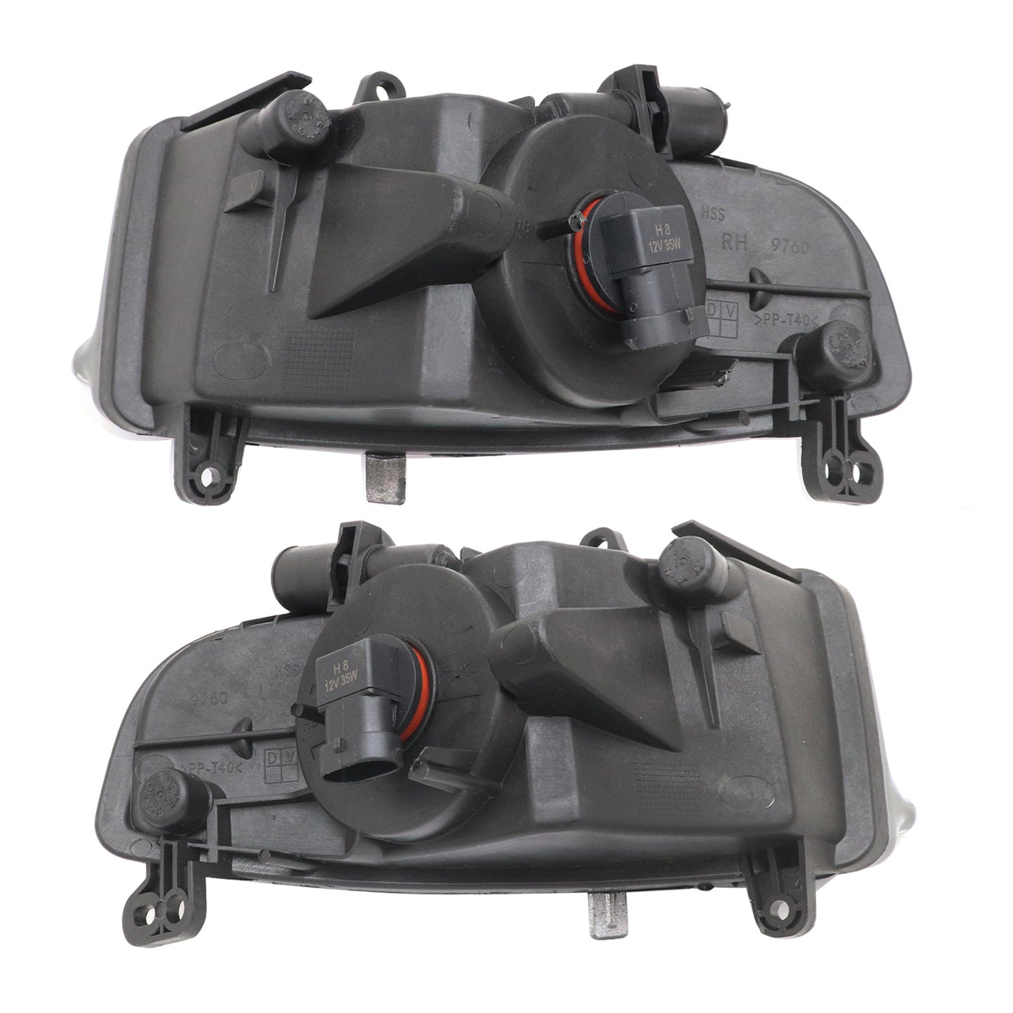 Pair of Front Light Halogen Fog Lamp W/ Bulbs FOR AUDI S5 2013-2016 A5-S Line