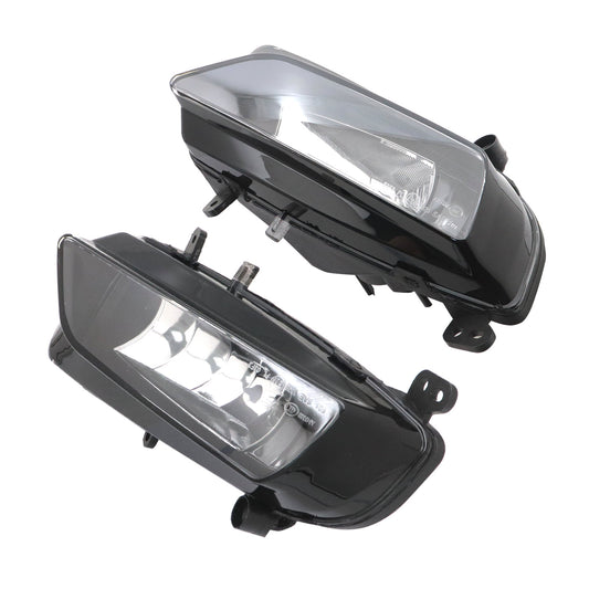 Pair of Front Light Halogen Fog Lamp W/ Bulbs FOR AUDI S5 2013-2016 A5-S Line