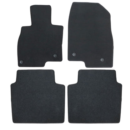 Floor Mats Carpet Velour For 2014-2021 Mazda 6 5-Seats Protection Waterproof Set