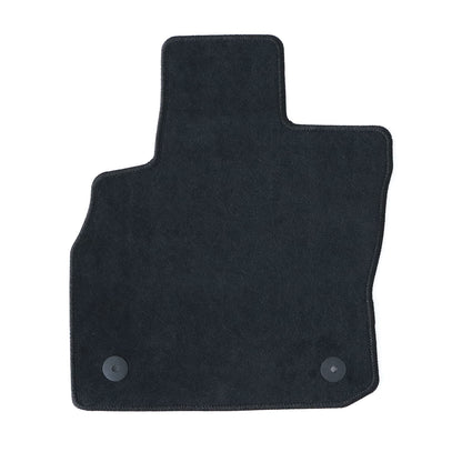 New For 2019-2025 Audi Q3 Front & Rear Velour Floor Mats Carpet Black 4PCS