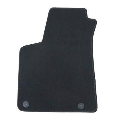 New For 2009-2017 Audi Q5 Front & Rear Velour Floor Mats Carpet Black 4PCS