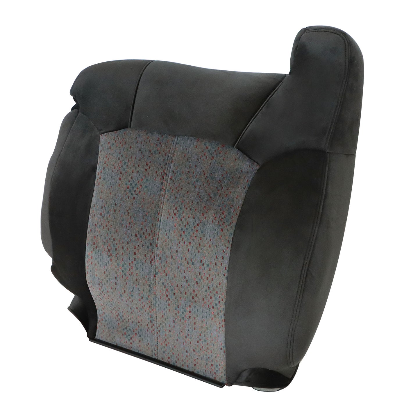 For 1999-2002 Chevy Silverado 1500 2500 HD Driver Top Cloth Seat Cover Dark Gray