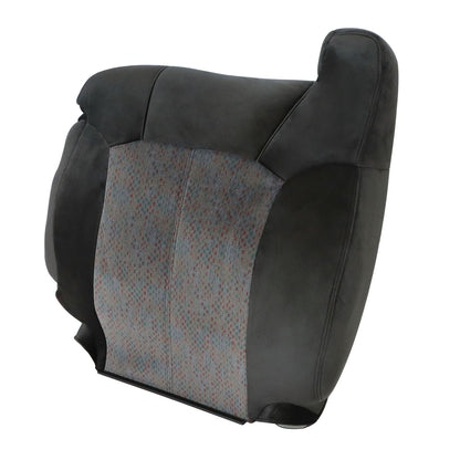 For 1999-2002 Chevy Silverado 1500 2500 HD Driver Top Cloth Seat Cover Dark Gray